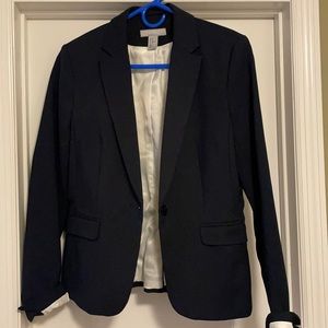 Navy Blue Blazer.  Worn Once.